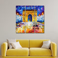 VIBECRAFTS Famous Arc De Trimphe 3 Pieces Canvas Wall Painting Fitted With Wooden Frame For Home | Office | Living Room | Gifts (PTVC3Pcs1_9523)