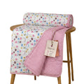 Trance Home Linen 100% Cotton | Kids Dohar | Double Bed | 150 GSM | Reversible Ac Comforter | Light Weight All Season Soft Blanket (84x88 Inches | Summer Dreams Pink) Kafalo
