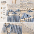 MAGIC TOUCH SHOP Handwoven Cotton Tote Bag for Women