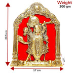 KridayKraft Lord Shree Nath ji (Krishna) Metal Statue/Murti for Temple Pooja Home Office Décor Religious Idols Decorative Showpiece Figurines for Table Top Sculpture & Pooja Gifting Purpose...