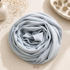 Leaf & FEATHER™ Hijab Scarf for Women | Chiffon Hijab Set | Georgette Dupatta | Soft Lightweight Breathable Shawl | Elegant Daily Wear | Pack of 3 (Mauve Pink - Baby Pink - Grey)