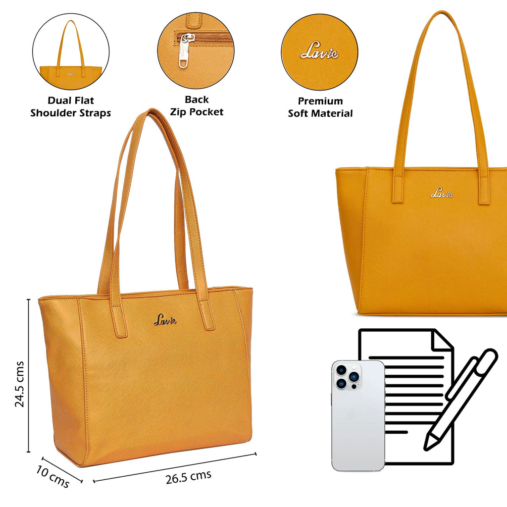 Lavie Women's Betula Tote Handbag (Ochre)