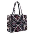 Lady Quinton Stylish Jute Tote Bag For Office and Laptop, Shopping Shoulder Bag, Shoppers Tote Handbags Lightweight Waterpoof Big Size, Grocery Bag, Eco Friendly Bags For Shopping For Women (MULTI)