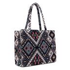 Lady Quinton Stylish Jute Tote Bag For Office and Laptop, Shopping Shoulder Bag, Shoppers Tote Handbags Lightweight Waterpoof Big Size, Grocery Bag, Eco Friendly Bags For Shopping For Women (MULTI)
