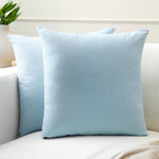 Encasa XO Cushion Covers, No Inserts, Cotton Throw Pillow Cases