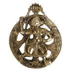 ARTVARKO Brass Hanuman Bajrang Bali Murti Wall Hanging for Entrance Door Living Room, Decorative décor Showpiece Good Luck Home Office Gift 8 Inches