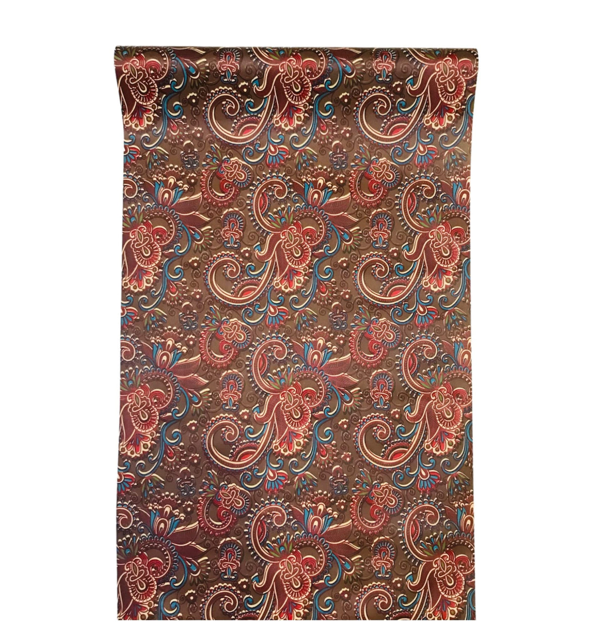 Homerz Premium 10 Meter Length Shelf Mat for Cupboards, Kitchen Shelves Multipurpose Textured Durable Anti Slip Shelf Liner Mat for Clean Wardrobe, Drawer Place Mat (Jaipuri) Kafalo