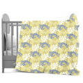Divine Casa Floret 100% Cotton Single Kids Dohar | 120 GSM | Soft & Lightweight Throw Blanket | Cozy & Breathable Bedding | All-Season Comfort | 140 x 100 CM, Lemon Drop Kafalo