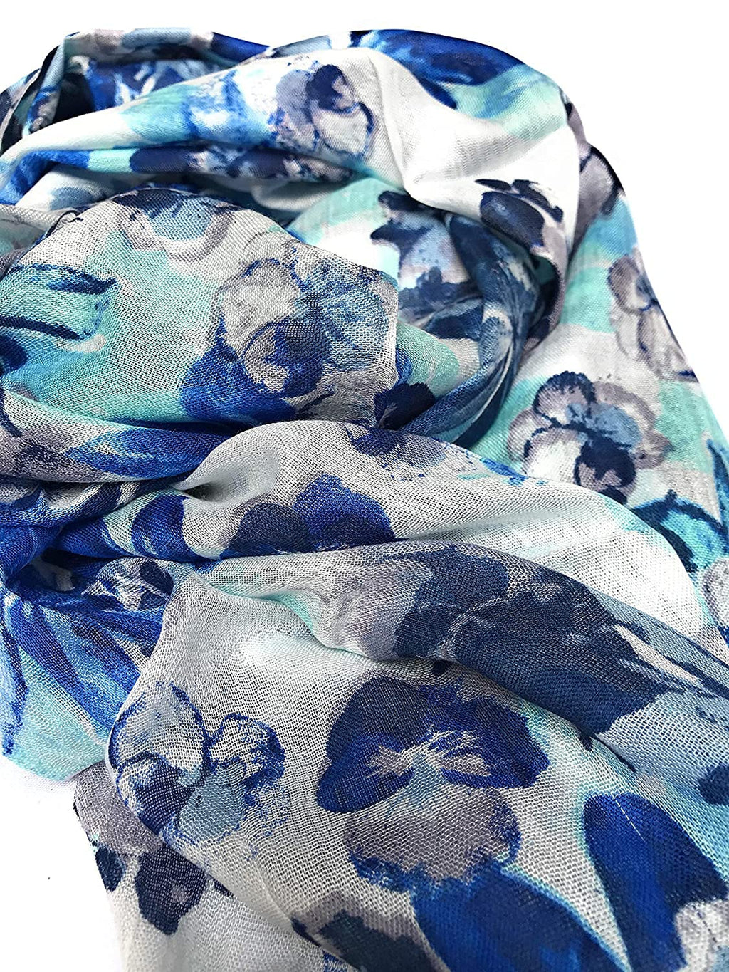 bratkrok WOMEN'S TRENDY FLORAL PRINTED RAYON SCARVES/STOLES MULTICOLOUR (PACK OF 3)