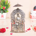 Prince Silver Plated Sai Baba Silver Finish Oxidized for Loves Ones, Valentine's Day, Birthday Gift. Corporate Gift