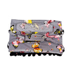 Switchon Export quality Cotton Multi color scarf hijabf for women for 12 yrs and above (Grey_Multi)