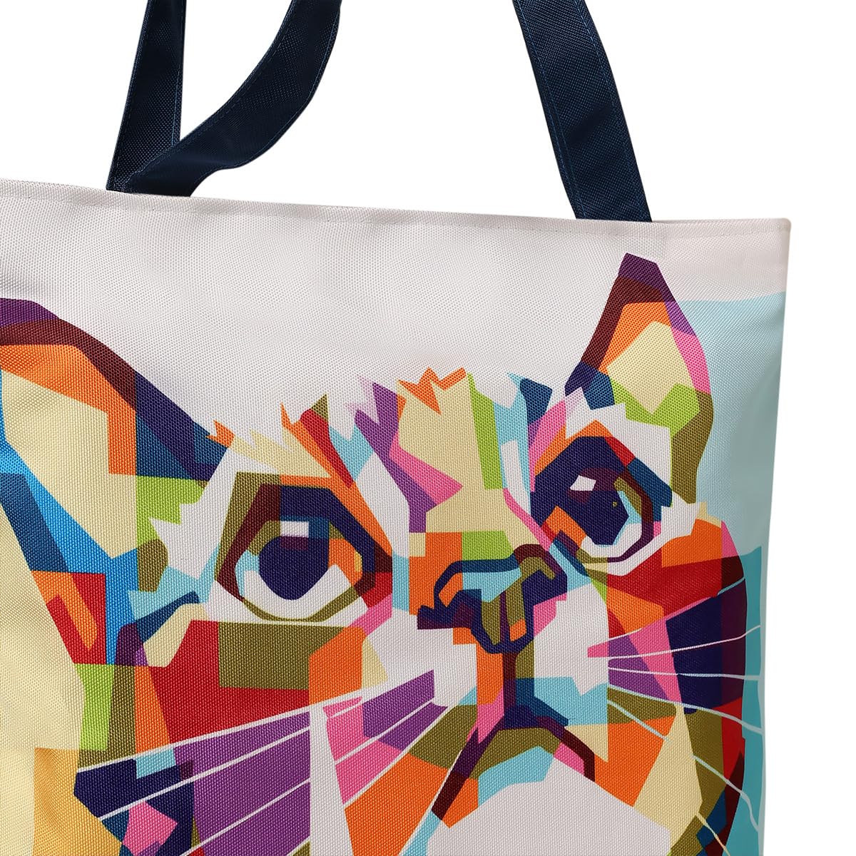 The Purple Tree Canvas Stylish Printed Tote Bag For Women - 1 Pc