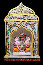 Super Marble Small Size Temple with Murthi
