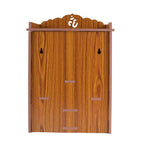 GENTLES Temple for Home Wall Mounted, Wall Mounted Temple for Home Big Size Door Temple Big Size (Yellow)
