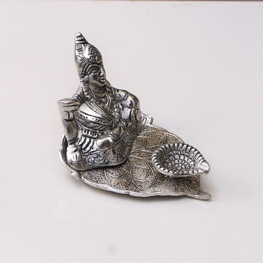 KridayKraft Metal Kuber Deepam Oil lamp for or Bringing Good Luck, Prosperity and Wealth,