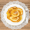 Doilies for Food, Disposable Lace Paper Doilies for Tables, Round Paper Placemats Bulk for Cakes Desserts Crafts(100, 14 inch, Round) Kafalo