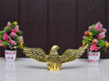 KridayKraft Aluminium Flying Eagle Showpiece Decorative Statue Antique Showpiece Memento Trophy Award, Vastu Power Strength