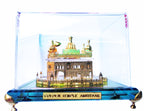 Shape-X Crystal 24K Gold Plated Rectangular Golden Temple (Small)