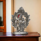 KridayKraft Aluminium Radha Krishna Pair Idol, Radha Krishna Statue, Standard, Pack of 1