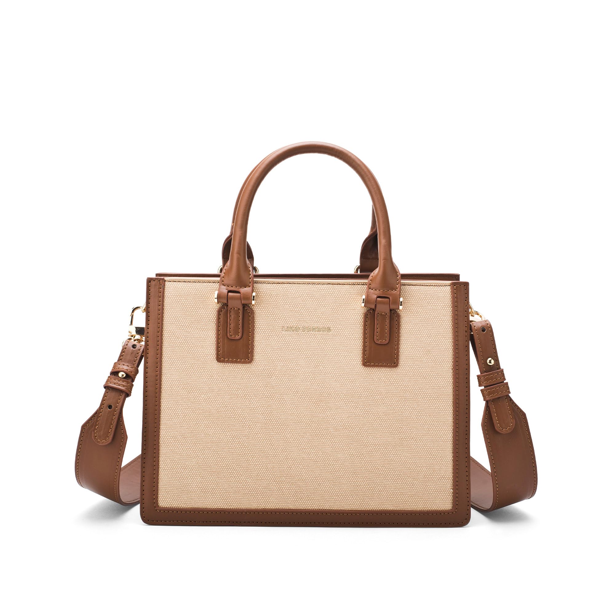 Lino Perros Beige Tote Bag