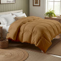 Day Care® 600 GSM Premium Comforter | Cloud Down Touch Microfiber Quilt | Heavy Warm Winter Blanket Rajai | Soft, Lightweight & Machine Washable - 60x90 Single Bed | Beige Kafalo