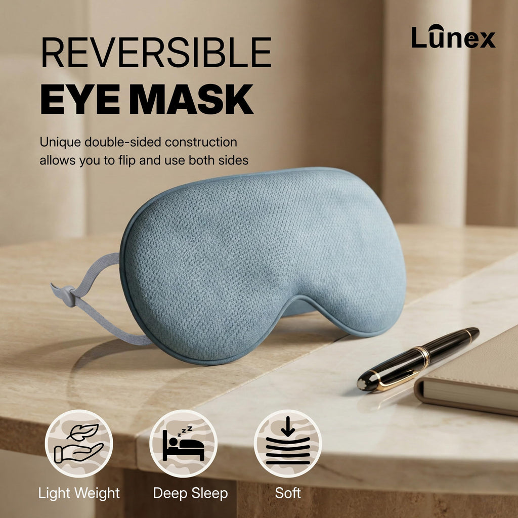 HINSHOZ Eye Mask Sleeping Reusable Gel Beads Eye Mask For Hot Cold Therapy, Pain Relief Mask And Eye Pillow For Puffy Eyes, Stress Relief, Migraine, Headache And Sinus Pain(Multicolor)