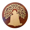 SWAGSTATION Swami Samarth MDF Spiritual Wall Hanging | Mandir & Home Temple Decor for Pooja Room, Office & Entrance (6 Inch)