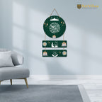 Artvibes Arabic Calligraphy Decorative Wall Hanging Ornaments Wooden Art Item for Living Room | Islamic Decoration | Wall Sculpture | Signs & Plaques | Art Painting | Gift Items (WH_7606N)