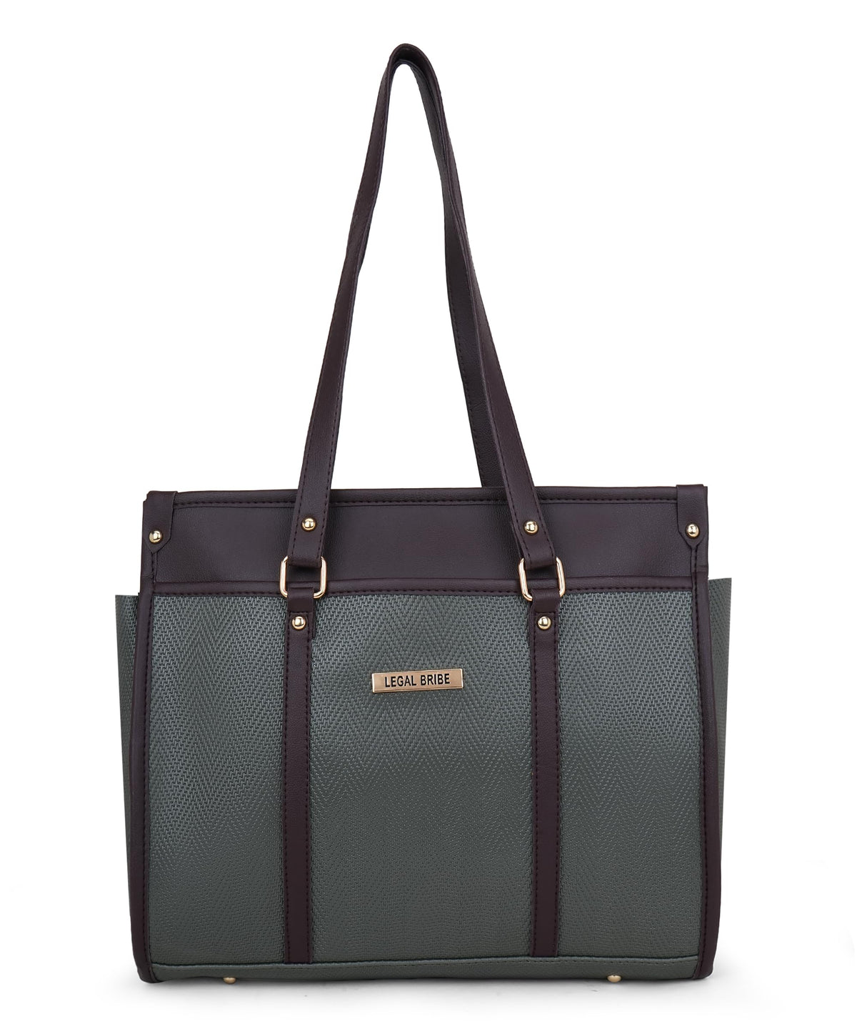 LEGAL BRIBE Stunning Tote Bag (Green)