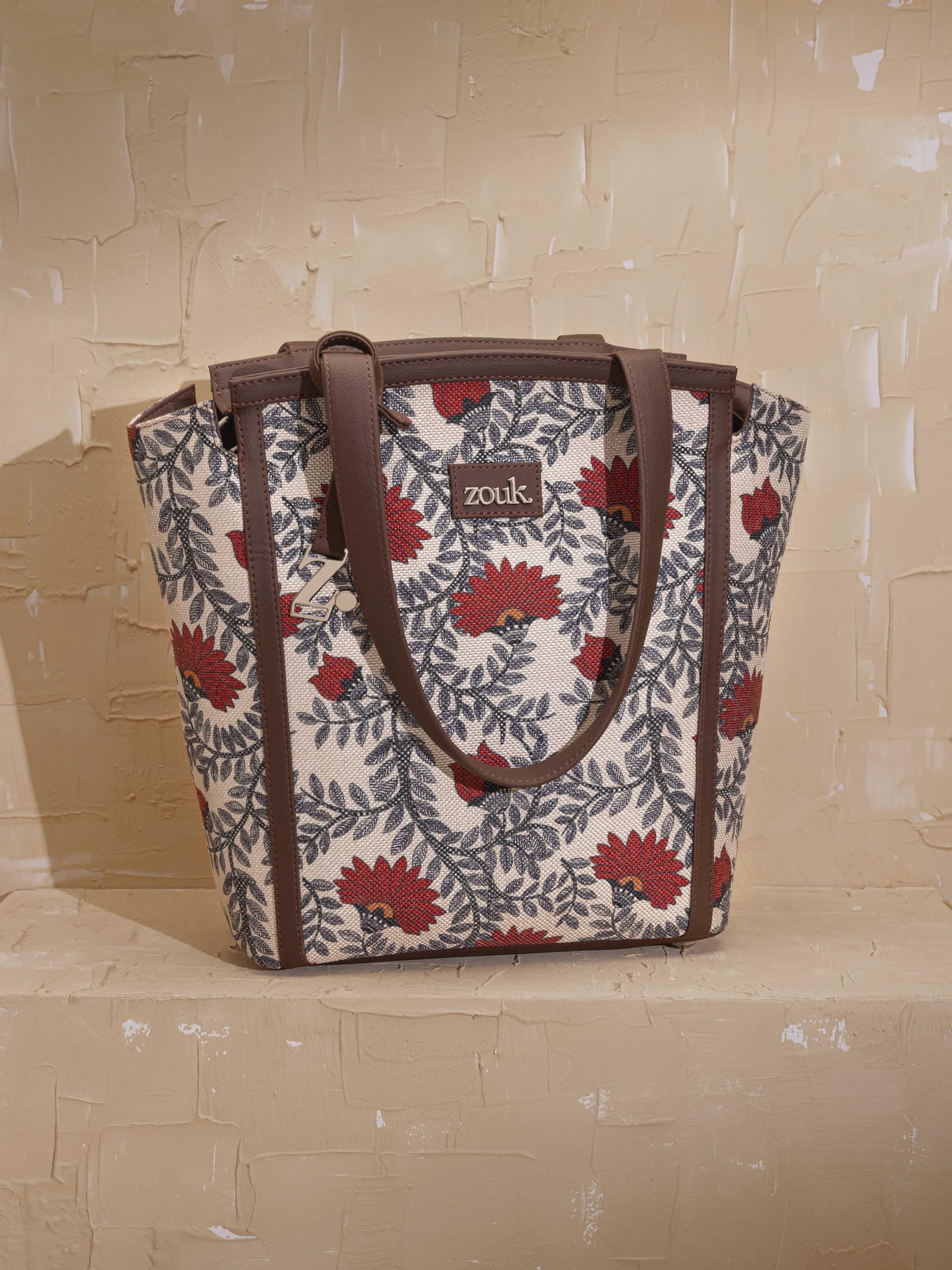 ZOUK Rhea Kapoor Adira Tote Bag for Women | Stylish Handbag for Woman | Premium Tote Bags | Purse Handbag | Big Size Stylish Hand Bags | Nawabi Couture
