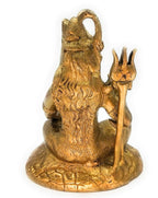 ARTVARKO Brass Made Lord Shiva Idol Bhagwan Shankar Brass Idol Lord Shiva, Shankar, Bhole Nath Puja Idol 7 Inch