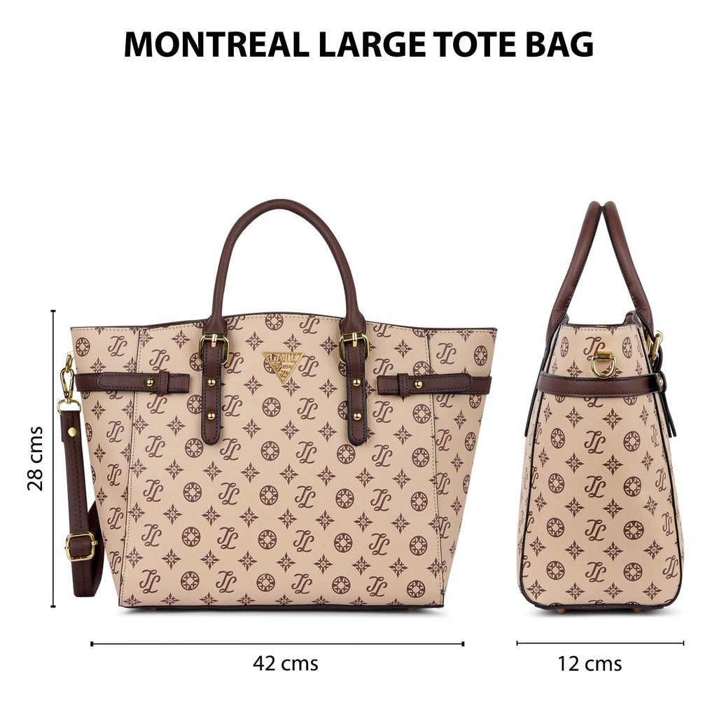 Lavie Signature Women's LS Montreal Tote Bag for Women | Tote Handbag for Work | Ladies purse | Stylish Shoulder Bag | Gift for Women