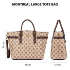 Lavie Signature Women's LS Montreal Tote Bag for Women | Tote Handbag for Work | Ladies purse | Stylish Shoulder Bag | Gift for Women