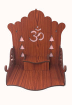 MANDIRAM SSI Fully Handmade Beautiful Small Wooden Home and Office Temple