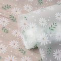 ASOMA Food Grade Anti-Slip Mat for Kitchen & Fridge | Multipurpose EVA Shelf Liner Sheet | Washable, Anti-Bacterial Liner Roll for Drawers, Wardrobe, Cabinets & Refrigerator (Green Flower - 45*125 CM) Kafalo