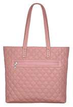 URBAN FOREST Nancy Pastel Pink Quilted Leather Handbag for Women