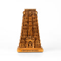 Artarium Rameshwaram Temple Miniature Statue – Shiva Lingam Model, Ramanathaswamy Mandir Idol, Sacred South Indian Temple Decor for Home/Office, Puja Gift, (Resin, Height- 9 Inch, Antique Finish)
