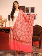 Pashmoda Women Ornate Harmony Fine Wool Nalki Embroidered Stole (Size : 28x80in, 71X203cm) EMST03