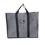 VORIYO Travel Shopping Grocery Tote Bag Foldable for Multipurpose Shopper Bag Eco Cotton Daily Use with Strong Handles (Pack Of 2) (TV02SF)