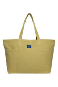 AQVA Cotton Canvas Tote Bag For Women With Side Pockets(22X13X6)|Trendy Stylish Multipurpose Handbag With Inside Pockets And Zipper|Shoulder Bag For Shopping,Beach,Travel & Work|Terracotta,Brown