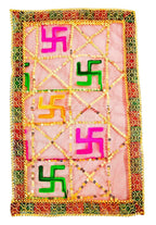 Pooja Ghar Swastik Maata Chunni/Chinri Puja Articles (Pack of 1) (10 * 16 Inches)