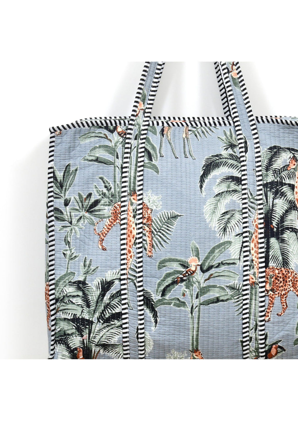 Yda fashion Quilted Cotton Tote Bag – Reusable Large Shopping Bag for Women & Men, Lightweight Eco-Friendly Grocery Tote with Printed Design, Shoulder Bag for Travel, Beach & Daily Use