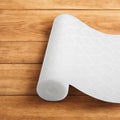 Homestrap Multipurpose Dotted Anti-Slip Shelf Liner (30cm X 5m)|Washable Kitchen Drawer Mat for Fridge, Table, Cupboards, and Shelves | Durable and Waterproof in White (Transparent) Kafalo