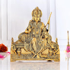 KridayKraft Metal Shree Ram Architectural Model Prabu Shri Ram Bhumi Ayodhya Showpiece for Home Decor, Office | Metal Showpiece Wall Hanging