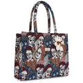 FXR FXRAINBOW Women's Tote Bags - Stylish Handbags for Office, College & Party Use | Spacious & Trendy Shoulder Bag for Work (MAROON)