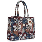 FXR FXRAINBOW Women's Tote Bags - Stylish Handbags for Office, College & Party Use | Spacious & Trendy Shoulder Bag for Work (MAROON)