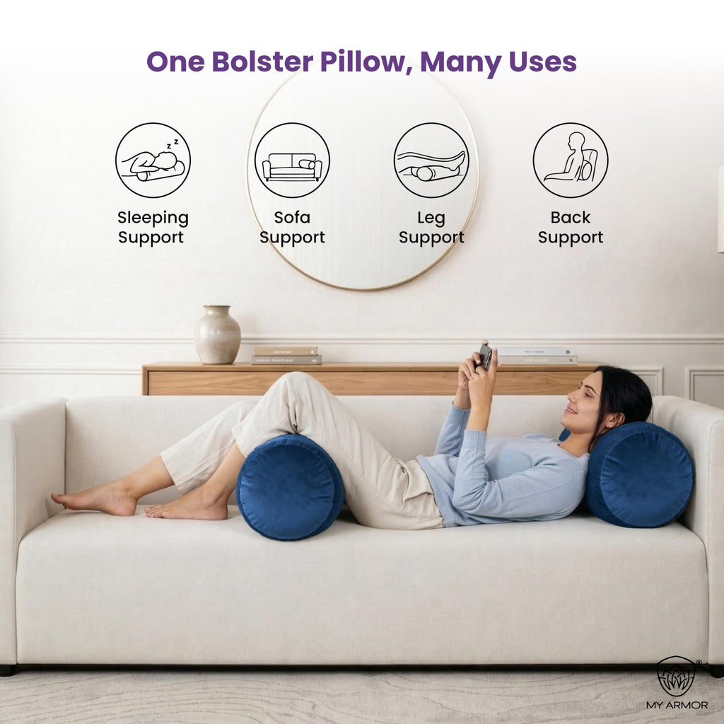 METRON Face Down Pillow for After Eye Surgery Recovery, Soft Foam Support for Post Surgery, Prone Postion Sleeping Down Pillow