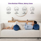 METRON Face Down Pillow for After Eye Surgery Recovery, Soft Foam Support for Post Surgery, Prone Postion Sleeping Down Pillow