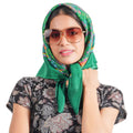 KETKAR Wool Women's Cold Weather Scarf & Wraps_Pack Of 1,Green For Female