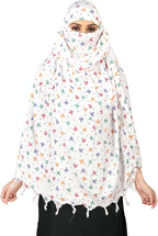 VASTTRAM Women's Soft Stylish Reyon Cotton Scarf Cum Mask Usable for Summer & Winter Driver Anti Pollution Full Face Cover With UV Sun Rays Protection
